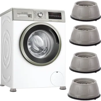 Praní a péče o prádlo 4-dílná sada protihlukových a protiskluzových nožiček pod pračku