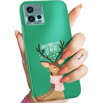 Pouzdro na mobilní telefon Zadní Kryt Hello Case pro Motorola Moto G72 zelený