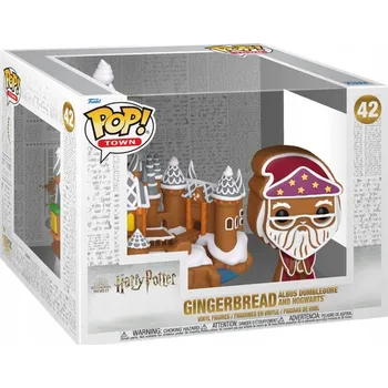 Figurka Harry Potter POP! Town Vinylová figurka Brumbál & Bradavice 9 cm