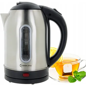 Rychlovarná konvice RYCHLOVARNÁ KONVICE NEREZOVÁ OCEL 2L 1500W BOKATO KEL189