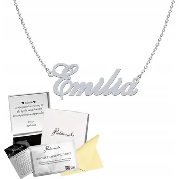 Náhrdelník Náhrdelník se jménem EMILIA stříbro TBALICZKA DOPRAVA ZDARMA