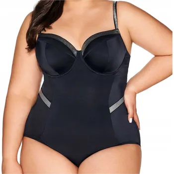 Dámské plavky AVA Jednodílné plavky dámské SKJ 63 černé 80H