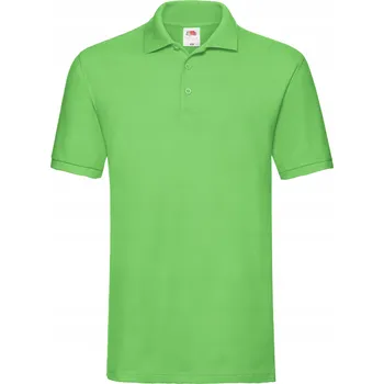 Pánské tričko Pánské POLOKOŠILE FRUIT OF THE LOOM PREMIUM POLO, citronová, velikost L