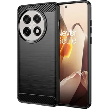 Pouzdro na mobilní telefon Techsuit Carbon Silicone pro OnePlus 13R černá