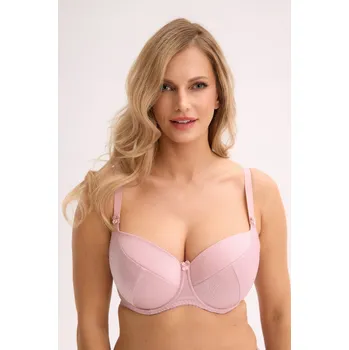 Dámské oblečení Gaia vyztužená podprsenka růžová velikost 90B