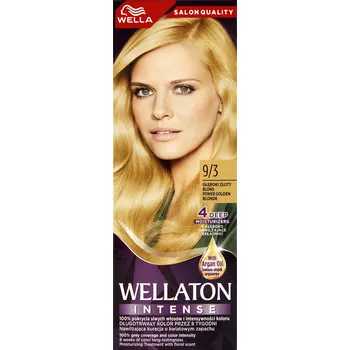 Barva na vlasy Barva Wella Wellaton 9/3 Zlatá Blond