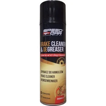 ČISTIČ BRZD BRZDOVÝCH KOTOUČŮ BRAKE CLEANER BREMSENREINIGER SPEEDCAR 500ML