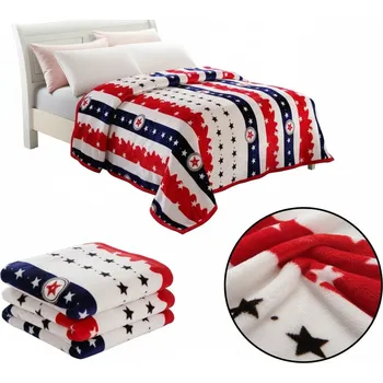 Prostěradlo FLEECOVÁ DEKA 150x200 TEPLÁ MĚKKÁ PŘEHOZ NA POSTEL KANAPE ROHOVOU SEDACÍ SOUPRAVU