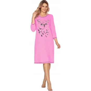 Dámská noční košile Noční košile E.Femme , 3/4 rukáv, pod kolena, velikost 40