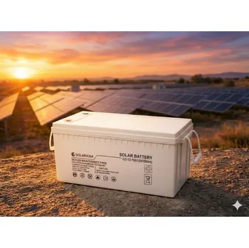 Trakční baterie Solarasia Solarasia-150Ah-12V-gel-Deep Cycle