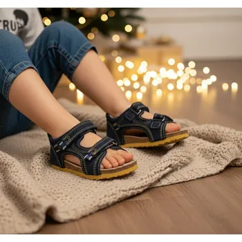 Chlapecké sandály Protetika - sandály ORS T 32 RIMINI modro-žlutá Veľkosť: 32