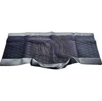 Ochranný autopotah Potah postele SCANIA NTG Vabis- Černý, červené prošívání