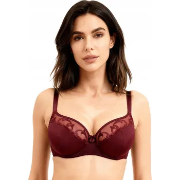 Podprsenka Podprsenka polovyztužená SEMI SOFT Vivisence 1020 bordó 85E