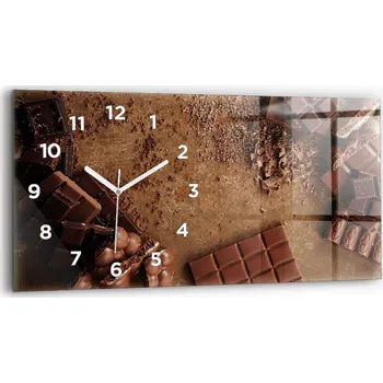 Hodiny Nástěnné hodiny Wallfluent hnědé 60 cm