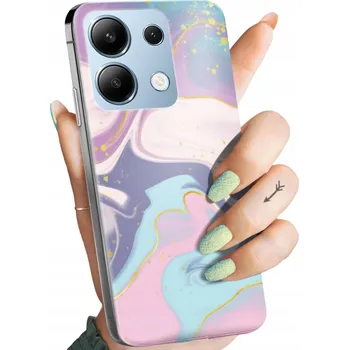 Pouzdro na mobilní telefon Zadní Kryt Hello Case pro Xiaomi Redmi Note 13 4G fialový