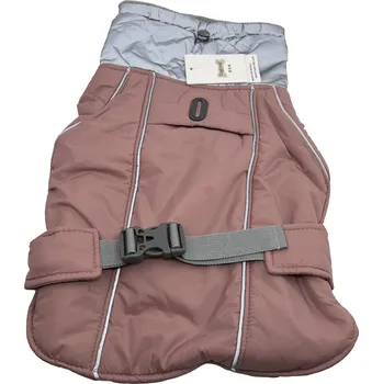 Obleček pro psa Vsepropejska Rosa zimní bunda pro psa Barva: Růžová, Délka zad (cm): 25, Obvod hrudníku: 43 - 58 cm