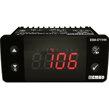 Termostat Termostat Emko ESM-3711-HN.5.11.0.1/00.00/1.0.0.0 | Pt100 | -50 až +400 °C | relé 16 A | 230 V AC