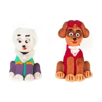 Jedlá dekorace na dort K Decor Cukrové figurky Tlapková Patrola (více druhů) Varianta: Skye a Everest