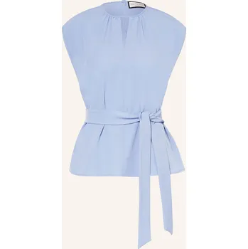 Dámská halenka Sem Per Lei Dámský Halenkový Top S Volánky, tmavě modrá, 36