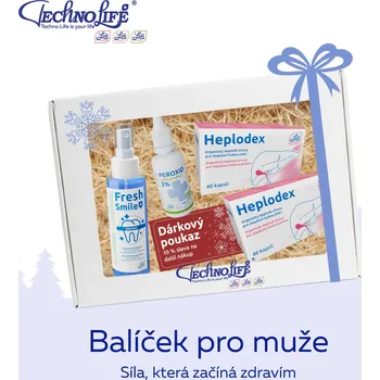 Dárkový potravinový koš Balíček pro muže - Síla, která začíná zdravím