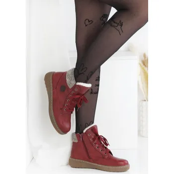 Dámská zimní obuv Chun sen Vínové farmářky M227-4R Velikost: 37