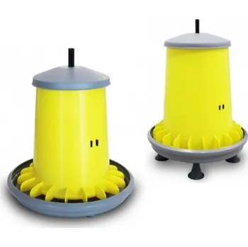 Krmítko pro ptáka Automatické krmítko pro slepice ARCUS GYRO Objem: 9 l, s nožičkami