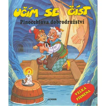 Pohádka Učím se číst-Pinocchiova dobrodružství - Dana Winklerová
