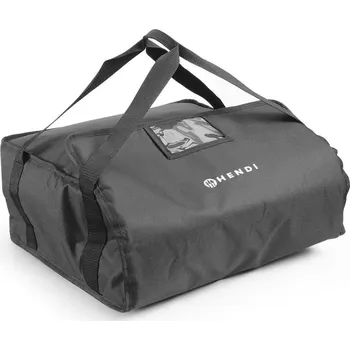 Pec na pizzu Izolovaná taška na pizzu - na 4 krabice 45x45 cm, HENDI, Kitchen Line, Černá, 470x470x(H)210mm