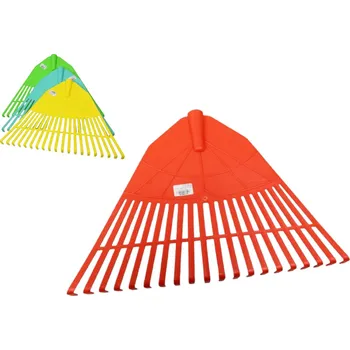 Hrábě Plastové hrábě 45x30 cm mix barev