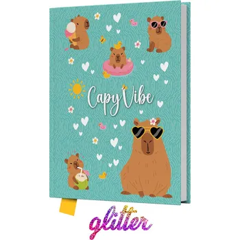 Blok Památník JUNIOR 14x18 cm, 80 listů - Capy Vibe