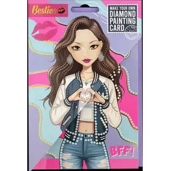 Diamantové malování Kreativní set diamantové malování – obraz 18 × 13 cm