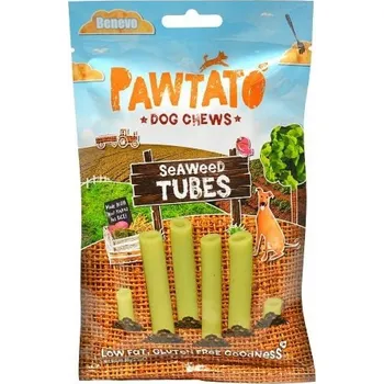 Pamlsek pro psa Benevo Odměna pro psy Pawtato Tubes Seaweed 90g