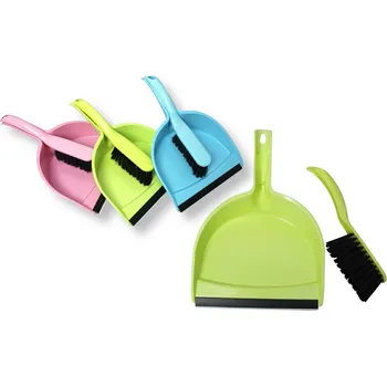 Lopatka s gumou + smetáček SADA MIX BAREV