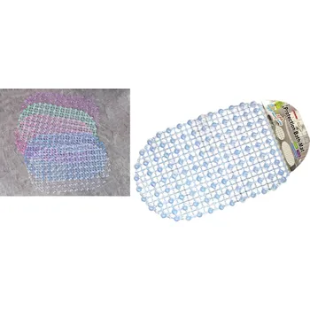 Protiskluzová podložka Koupelnová rohož, protiskluzová, do vany 60x33 cm MIX BAREV