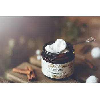 Tělový krém Kvitok Šlehaný tělový krém Vánoční večer 60ml