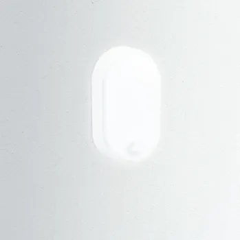 Venkovní osvětlení CENTURY OASI LED nástěnné svítidlo 14W CCT 1000lm IP54 oval bílé senzor