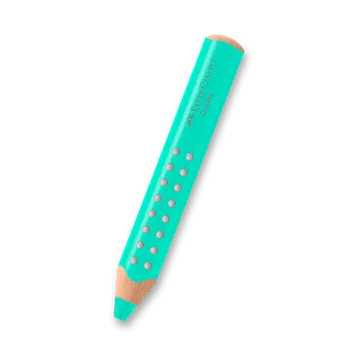 Kresba Pastelka Faber-Castell Grippy - tyrkysově zelená