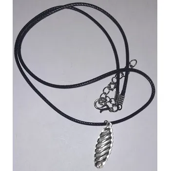 Náhrdelník Bižuterie-Bužírka na krk s přívěskem 023