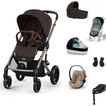 Přeprava dětí CYBEX Balios Set XL Chocolate Brown/Beige