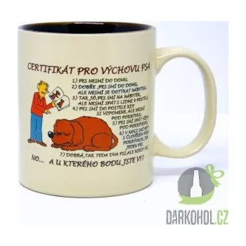 Hrnek Maxi Pro výchovu psa certifikát