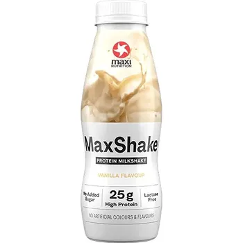 Iontový nápoj MaxiNutrition MaxShake Proteinový nápoj s vanilkovou příchutí 330 ml