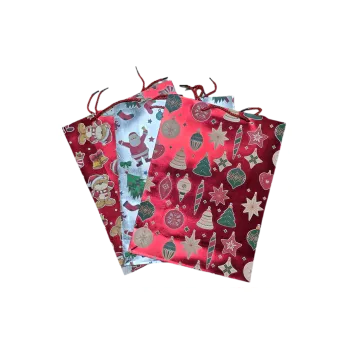 Dárková taška Dárková vánoční taška 40x30 mix motivů Vánoční