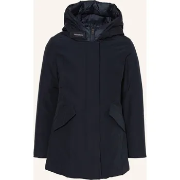 Dámský kabát Woolrich Dívčí Peříčková Bunda Arctic, tmavě modrá, 152