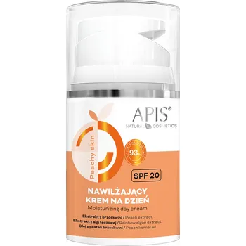 Pleťový krém Apis PEACHY SKIN Hydratační denní krém SPF 20 50 ml
