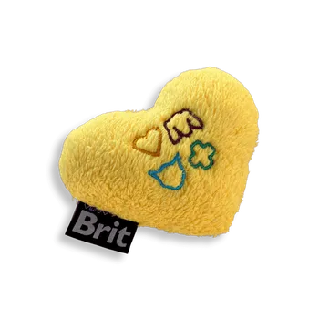 Hračka pro psa Brit plush heart – toy velké