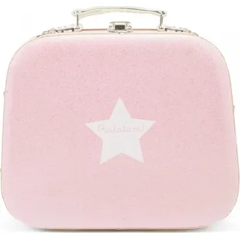 Školní kufřík Třpytivý kufřík pro děti Ratatam - Pink