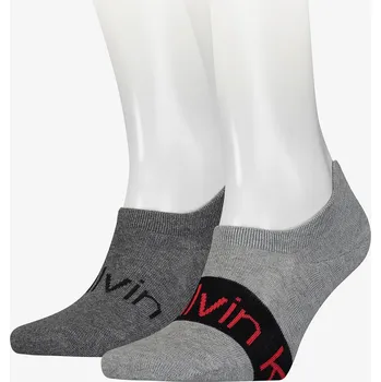 Pánská móda Calvin Klein Underwear	 Pánské Ponožky 2 páry Šedá 43-46 (2165853)
