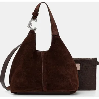 Kabelka Semišová kabelka Coccinelle E1.THE.58.01.01 hnědá 98X, vel. ONE SIZE