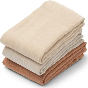 látková plena Sada 3 mušelínových plenek "Tuscany Rose Mix" Liewood