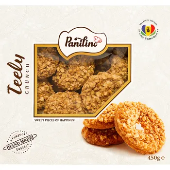 Sušenky Arašídové kroužky 450g Panilino